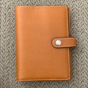 Coach organizer leather new